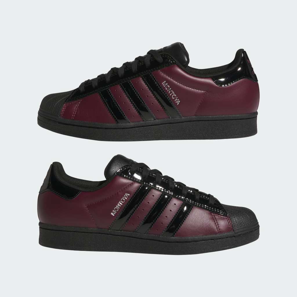 Adidas Superstar ADV x Marcos montoya Maroon Core Black Maroon KI6735