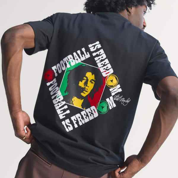 Adidas T-Shirt Bob Marley Black KD2420