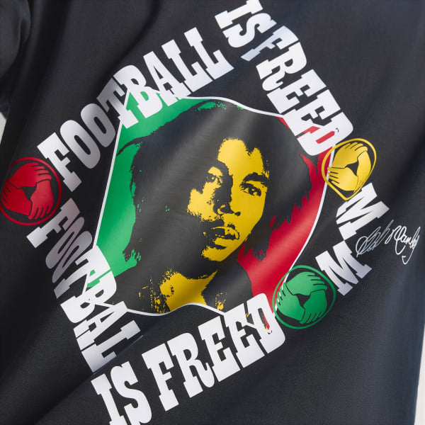 Adidas T-Shirt Bob Marley Black KD2420