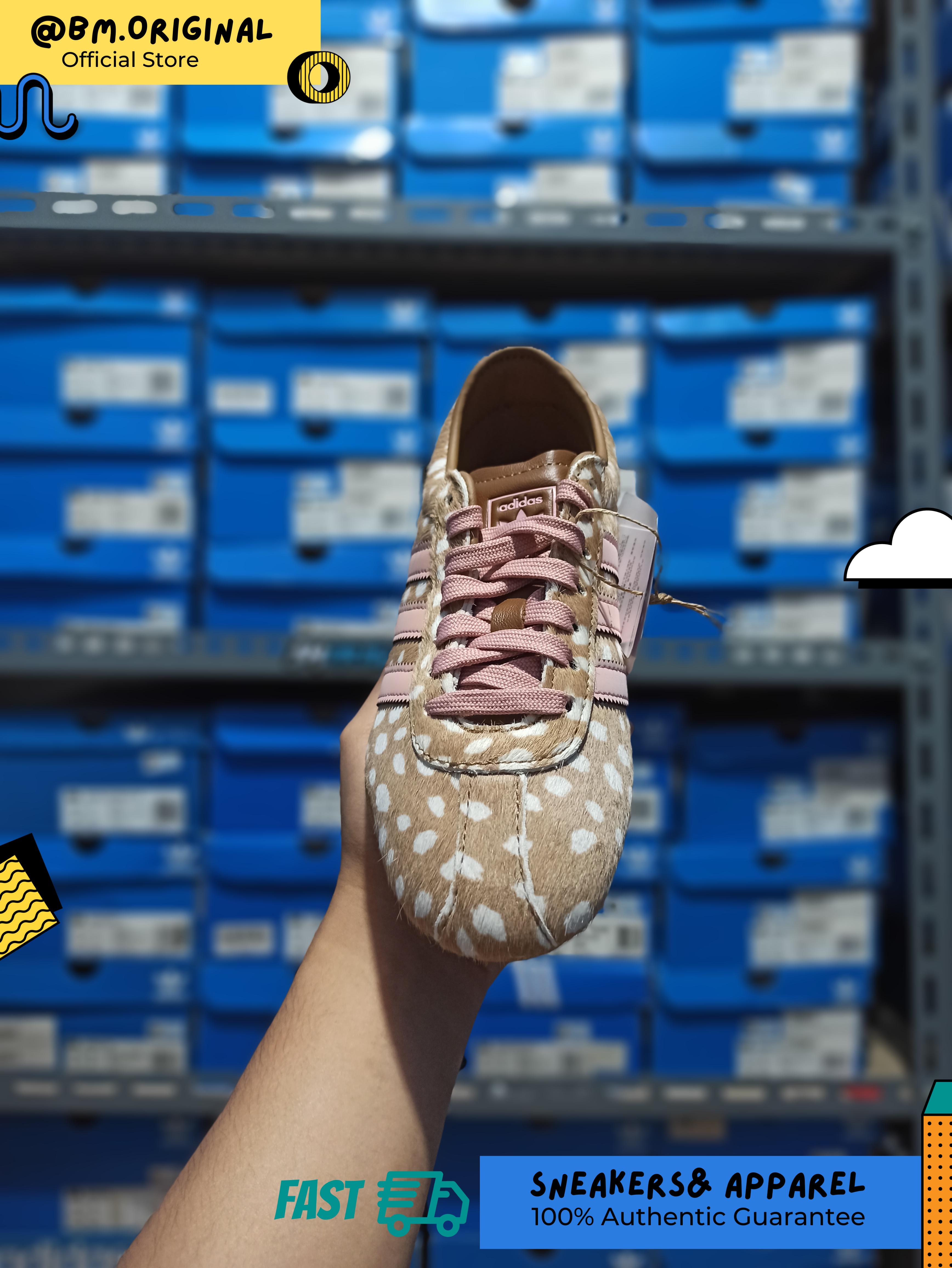 Adidas TOKYO Brown Desert Wonder Mauve Off White KJ7543