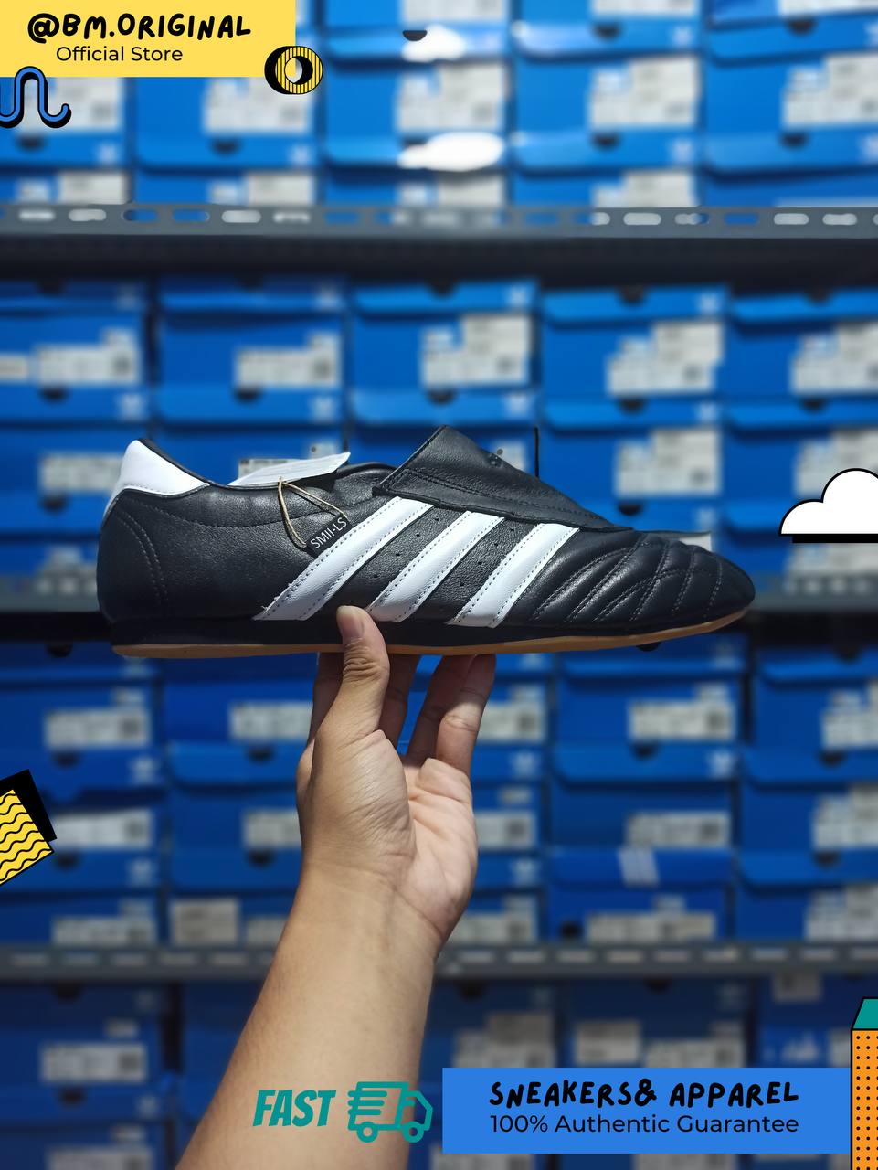Adidas Taekwondo Core Black Cloud White GUm JQ4775