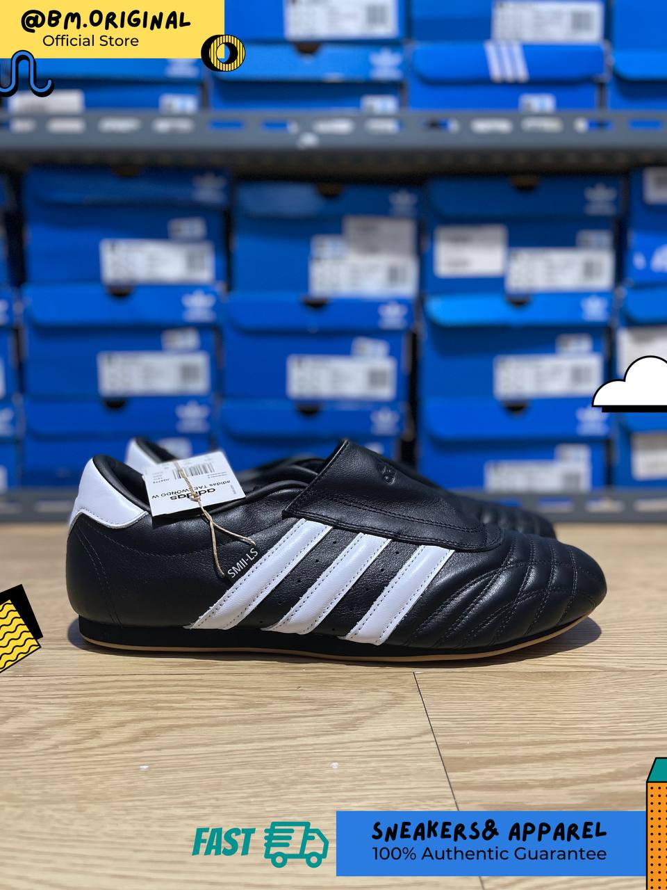 Adidas Taekwondo Core Black Cloud White GUm JQ4775