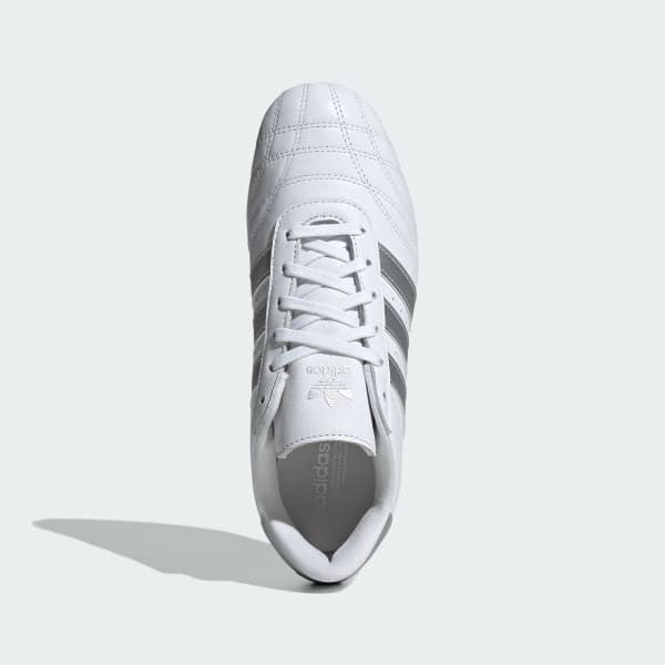 Adidas Taekwondo Lace Cloud White Silver Metallic Gum JS1192