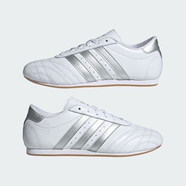Adidas Taekwondo Lace Cloud White Silver Metallic Gum JS1192