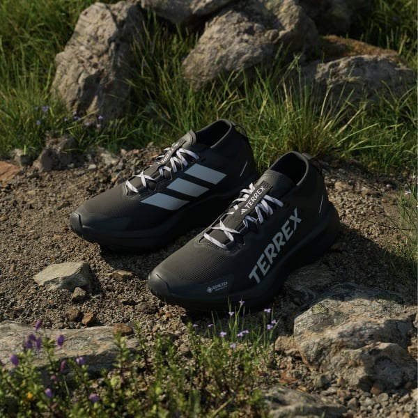 Adidas Terrex Agravic Gore-tex Tex Trail RunningCore Black Silver Dawn Grey Two IH5358