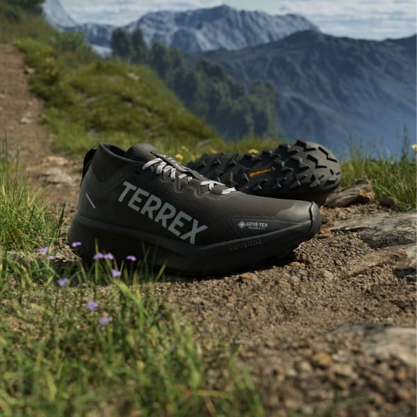 Adidas Terrex Agravic Gore-tex Tex Trail RunningCore Black Silver Dawn Grey Two IH5358
