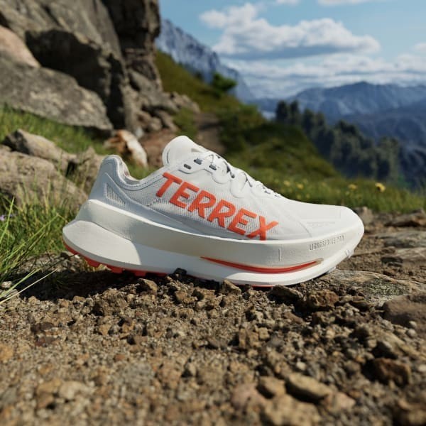 Adidas Terrex Agravic Speed Ultra Tail Runnig Cloud White Impact Orange Dash Grey IH3764