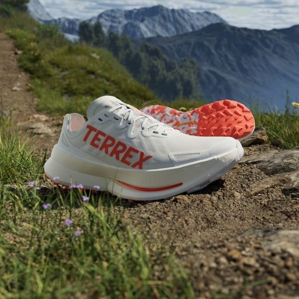Adidas Terrex Agravic Speed Ultra Tail Runnig Cloud White Impact Orange Dash Grey IH3764