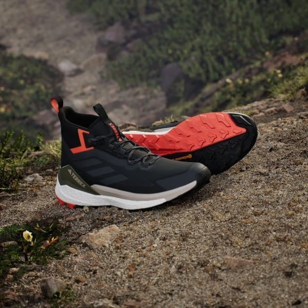 Adidas Terrex Free Hiker 2.0 Gore-tex Hiking Carbon Grey Six Core Black IH0669