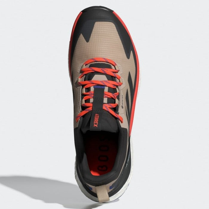 Adidas Terrex Free Hiker 2.0 Low GTX Wonder Beige Core Bllack Semi Impact Orange IH3536