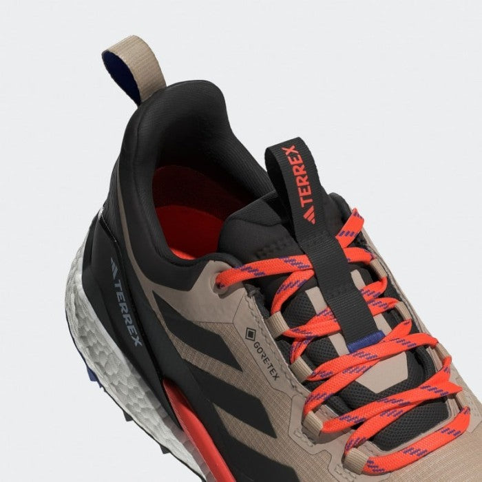 Adidas Terrex Free Hiker 2.0 Low GTX Wonder Beige Core Bllack Semi Impact Orange IH3536