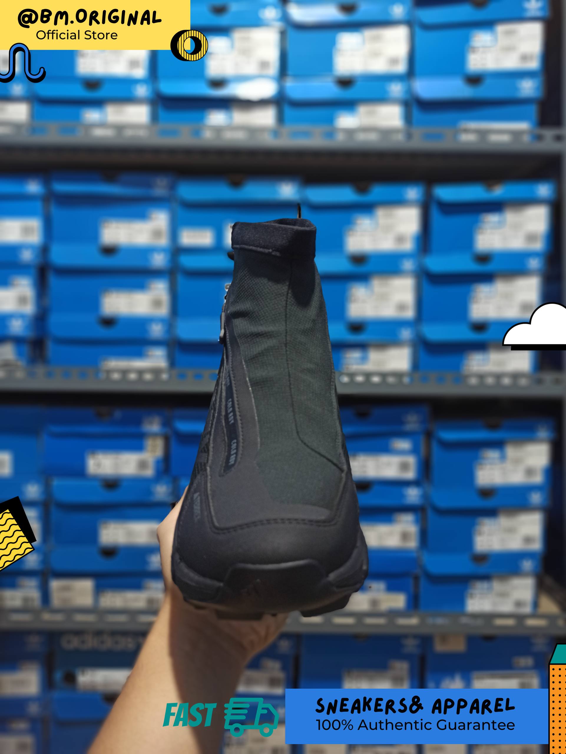 Adidas Terrex Free Hiker 2 COLD.RDY Hiking Core Black Core Black Grey Four IH5539