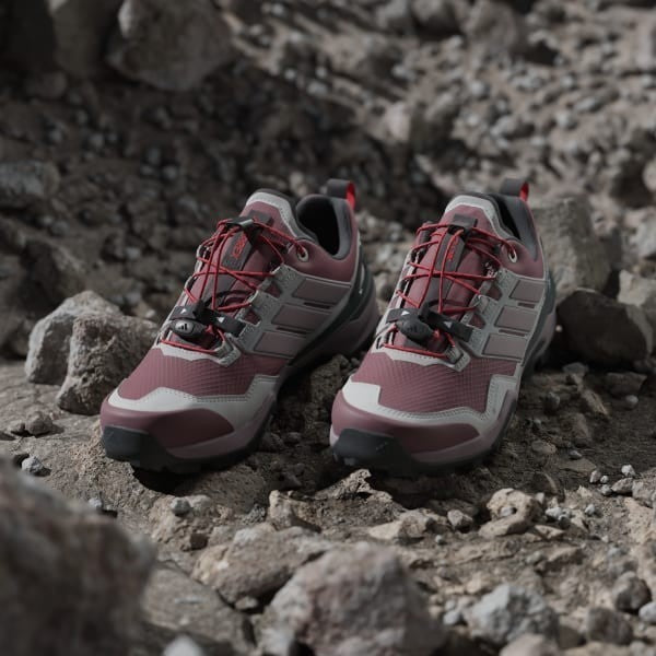 Adidas Terrex Skychaser Gore-tex Burgundy Preloved Fig Grey Two IH1100