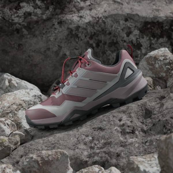 Adidas Terrex Skychaser Gore-tex Burgundy Preloved Fig Grey Two IH1100