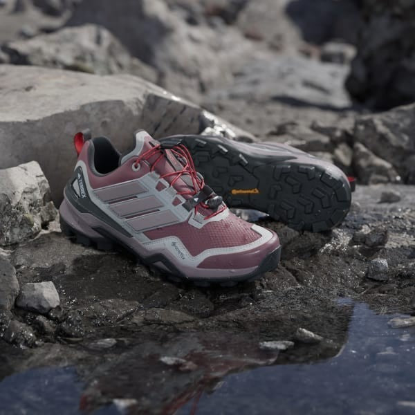 Adidas Terrex Skychaser Gore-tex Burgundy Preloved Fig Grey Two IH1100