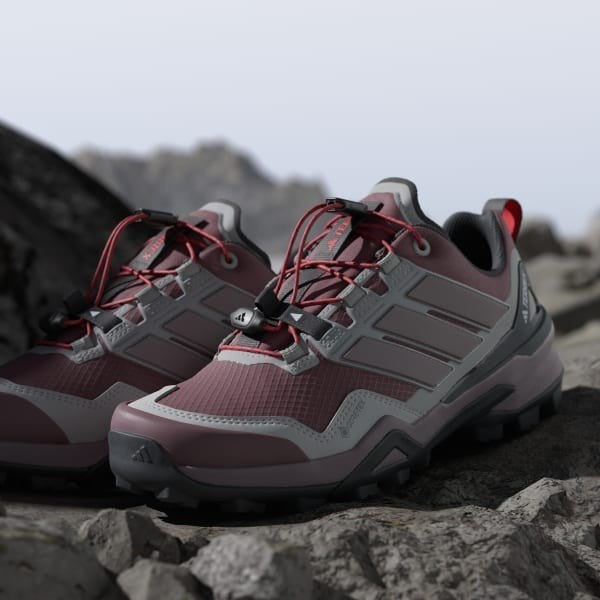 Adidas Terrex Skychaser Gore-tex Burgundy Preloved Fig Grey Two IH1100