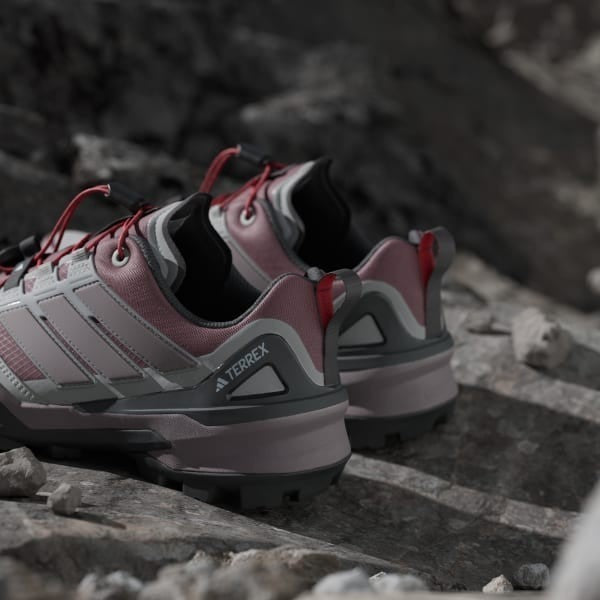 Adidas Terrex Skychaser Gore-tex Burgundy Preloved Fig Grey Two IH1100