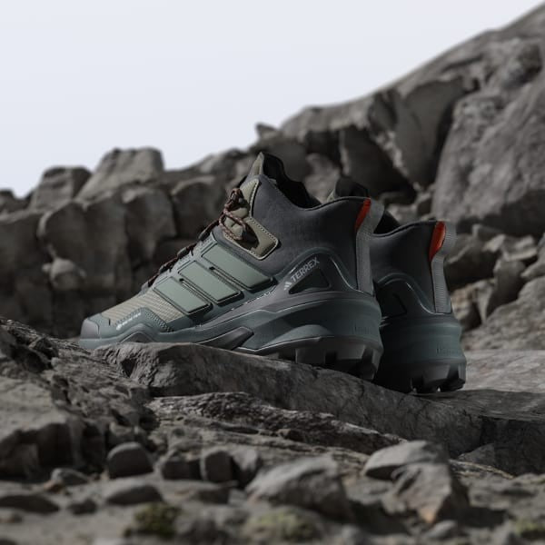 Adidas Terrex Skychaser Mid Gore-tex Olive Strata Silver Green Core Black IH2804