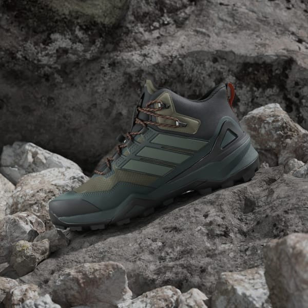 Adidas Terrex Skychaser Mid Gore-tex Olive Strata Silver Green Core Black IH2804