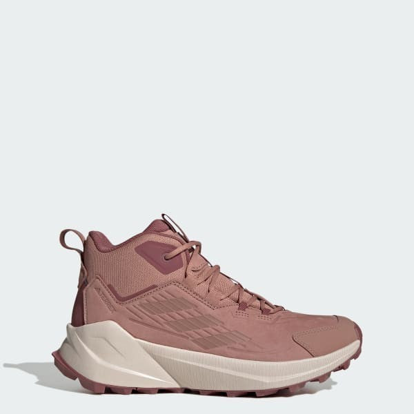 Adidas Terrex Trailmaker 2.0 Leather Hiking Warm Clay Burgundy IH3744