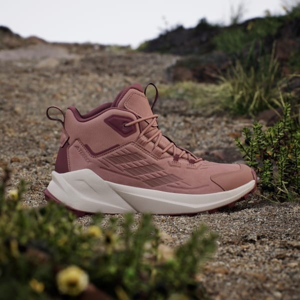 Adidas Terrex Trailmaker 2.0 Leather Hiking Warm Clay Burgundy IH3744