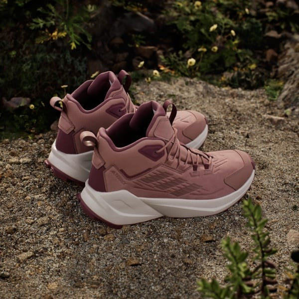 Adidas Terrex Trailmaker 2.0 Leather Hiking Warm Clay Burgundy IH3744