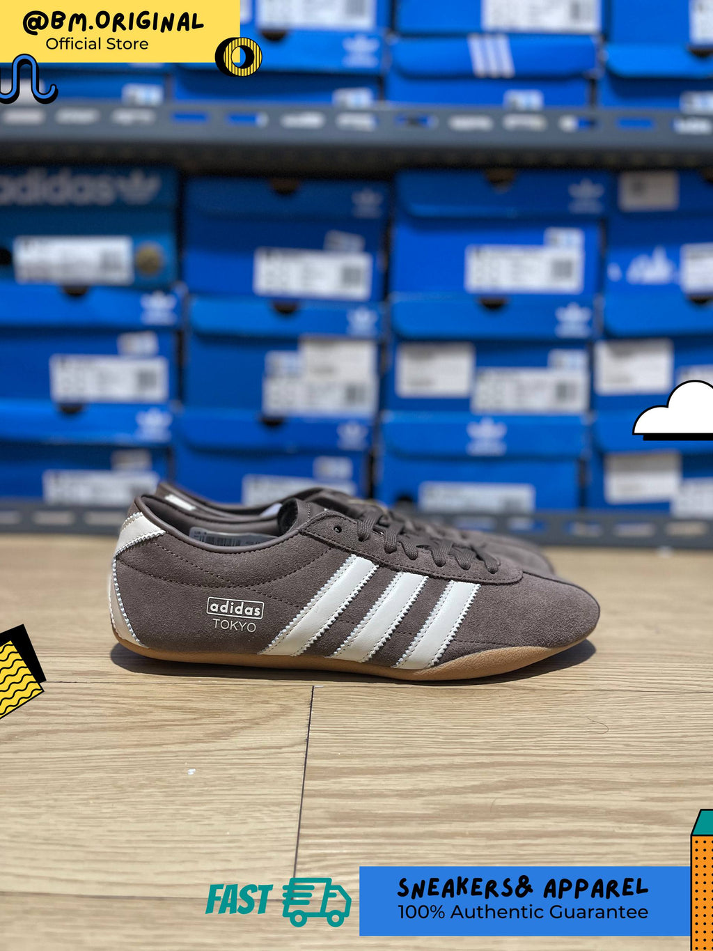 Adidas Tokyo Earth Strata Off White Gum KI3584