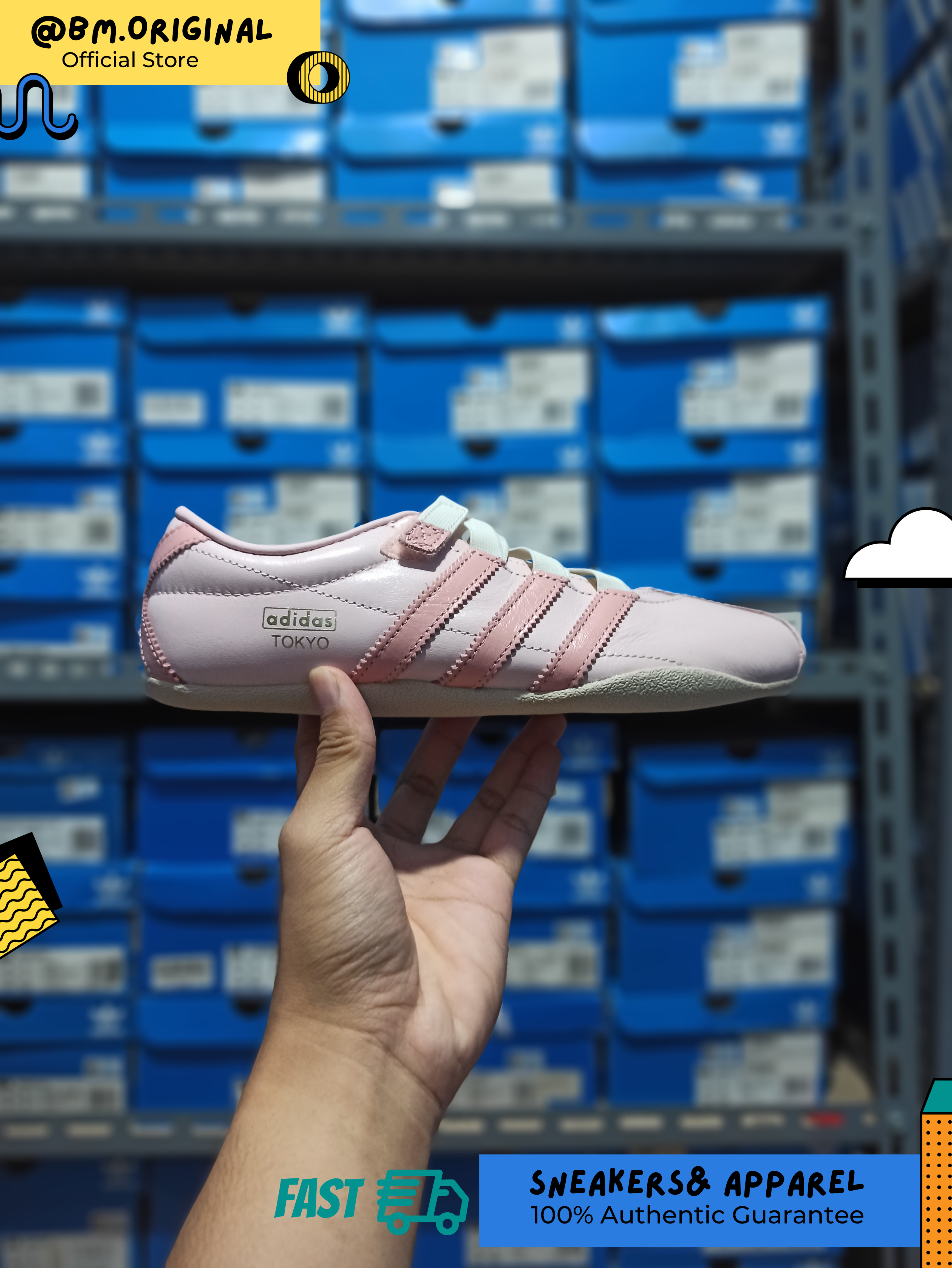 Adidas Tokyo MJ Sandy Pink Wonder Mauve Bliss KI3027