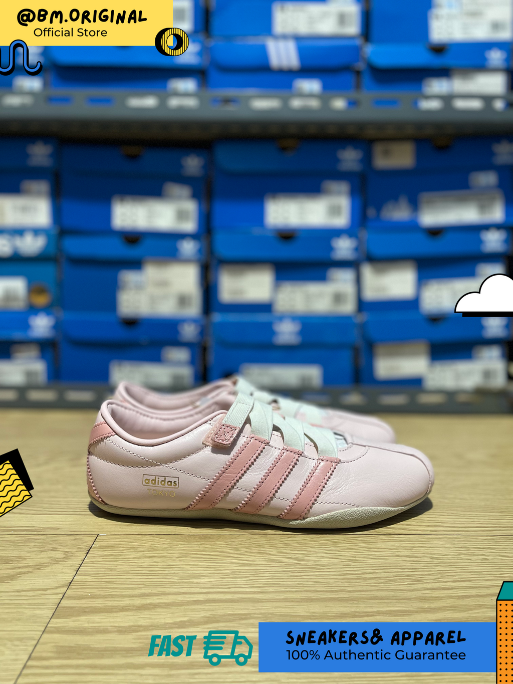 Adidas Tokyo MJ Sandy Pink Wonder Mauve Bliss KI3027