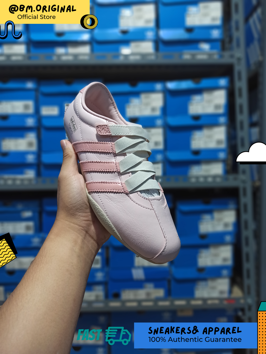 Adidas Tokyo MJ Sandy Pink Wonder Mauve Bliss KI3027