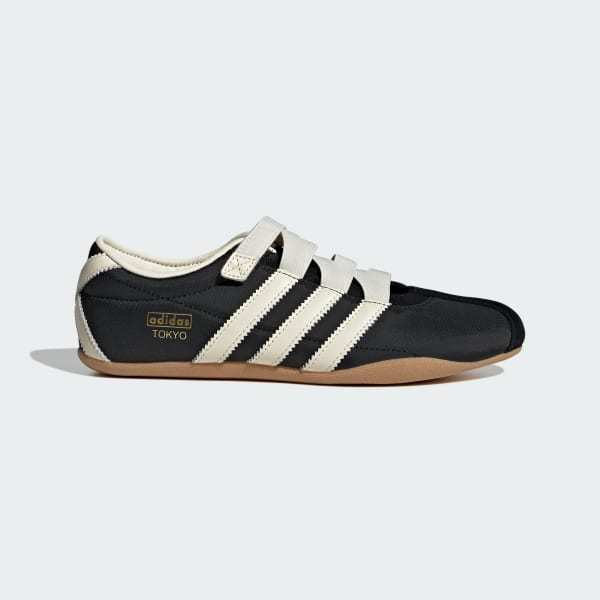 Adidas Tokyo MJ W Mary Jane Core Black Cream White Gold Metallic JR4790