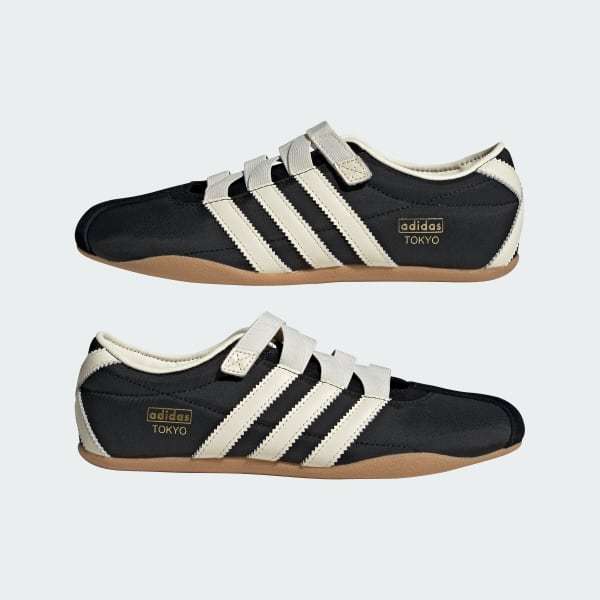Adidas Tokyo MJ W Mary Jane Core Black Cream White Gold Metallic JR4790