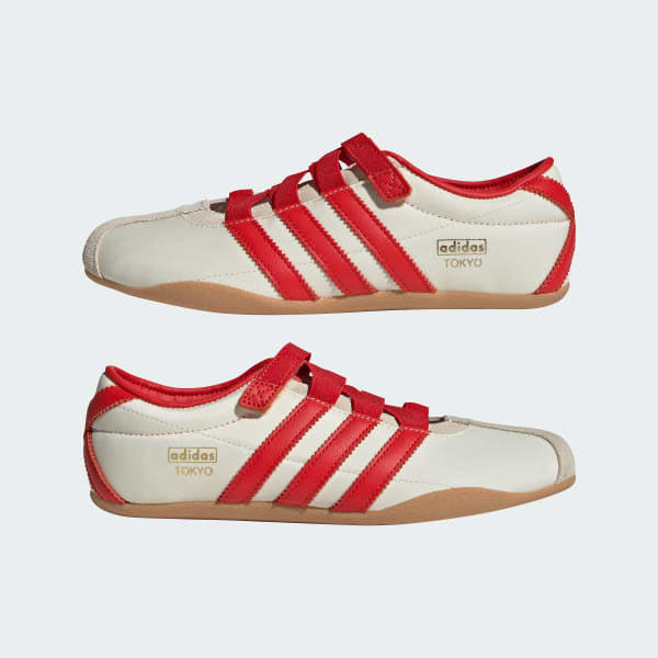 Adidas Tokyo MJ W Mary Jane Core Cream White Red Gold Metallic IH3999