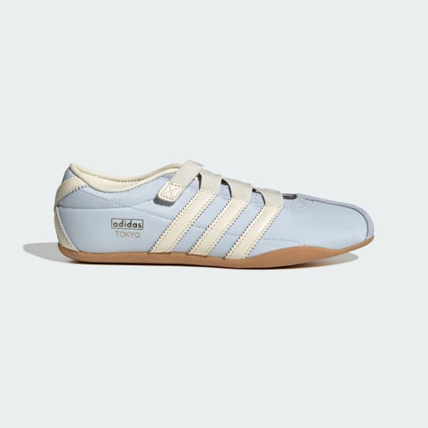 Adidas Tokyo Mary Jane Crystal Sky Cream White Gold Metallic IH4001
