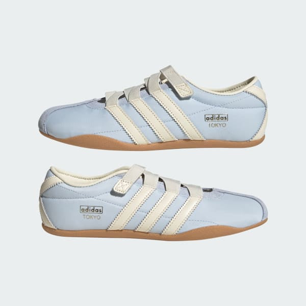 Adidas Tokyo Mary Jane Crystal Sky Cream White Gold Metallic IH4001