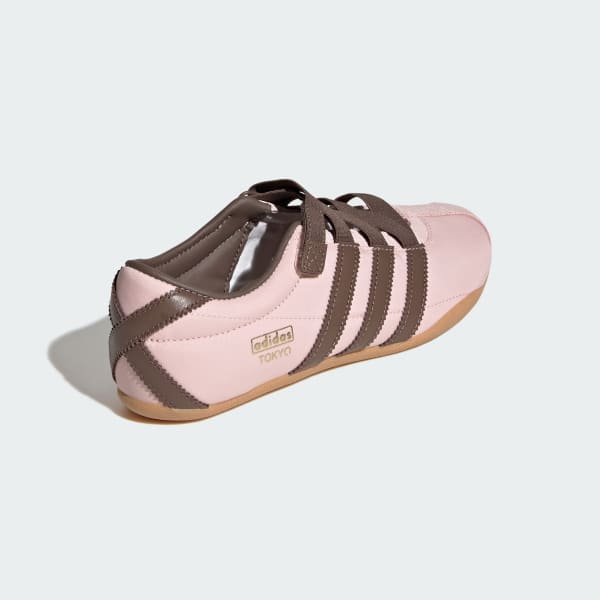 Adidas Tokyo Mary Jane Sandy Pink Earth Strata Gold Metallic IH4000