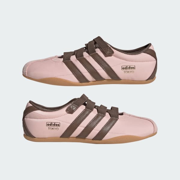 Adidas Tokyo Mary Jane Sandy Pink Earth Strata Gold Metallic IH4000