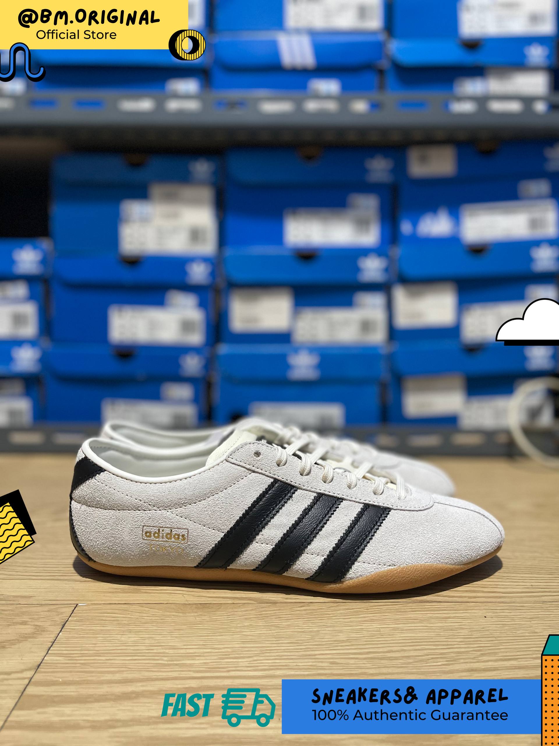 Adidas Tokyo Off White Core Black Gold Metallic JI0182