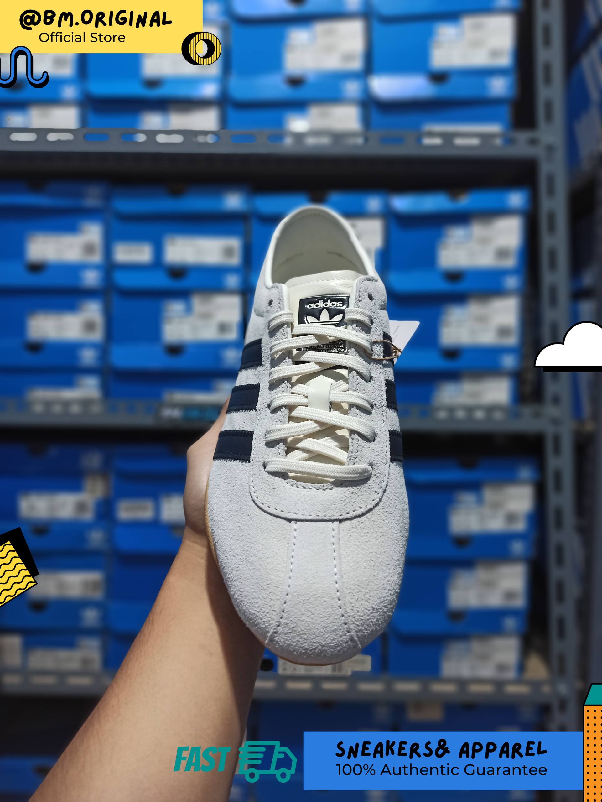 Adidas Tokyo Off White Core Black Gold Metallic JI0182