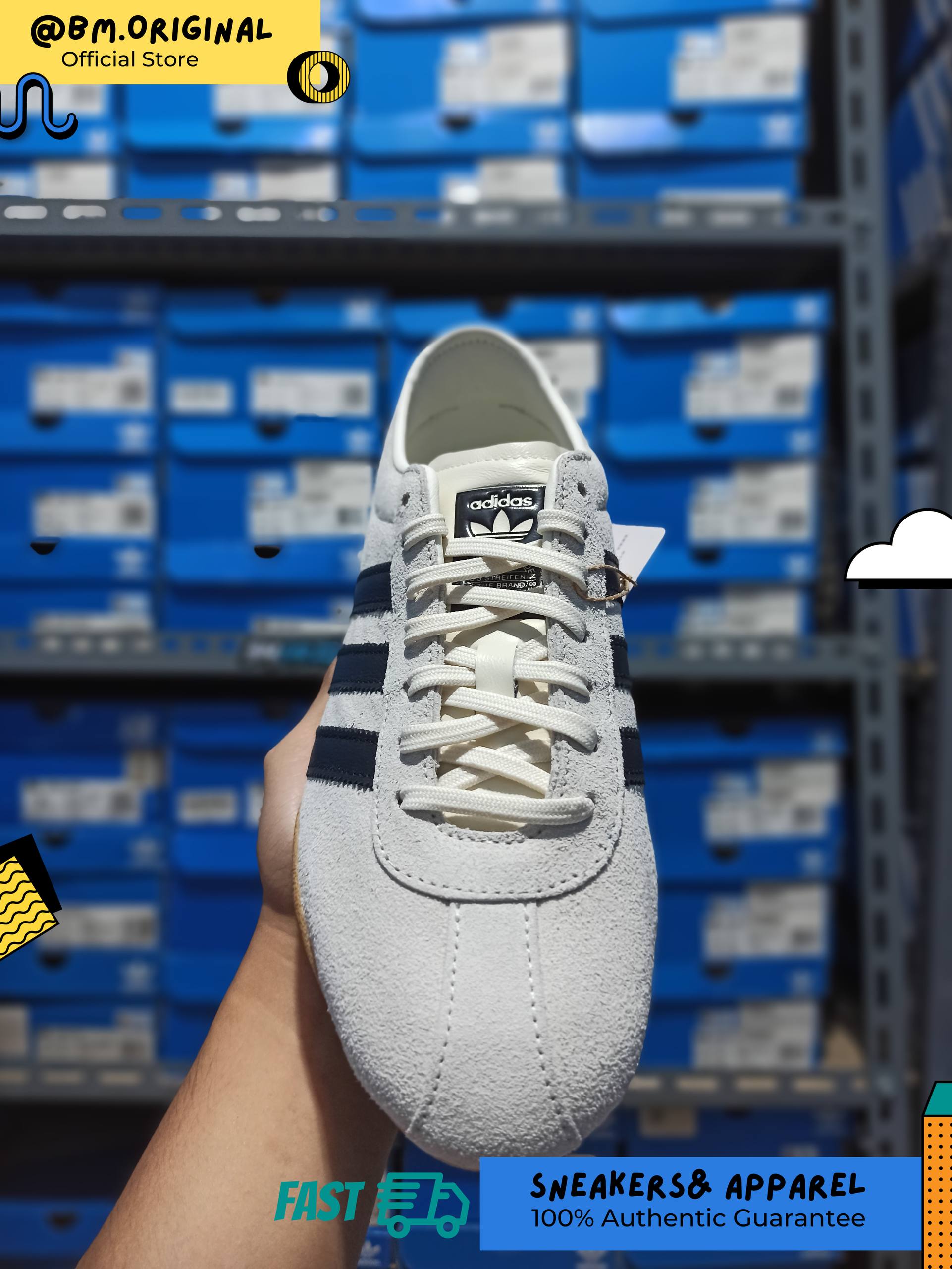 Adidas Tokyo Off White Core Black Gold Metallic JI0182