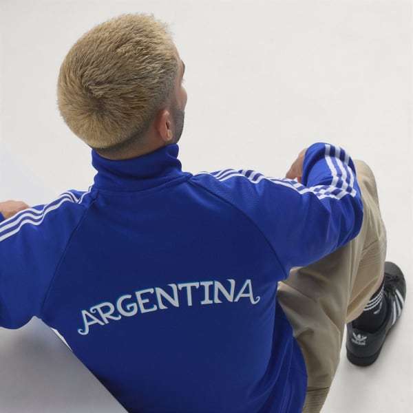 Adidas Track Top ARGENTINA World Cup Lucid Blue JZ6305