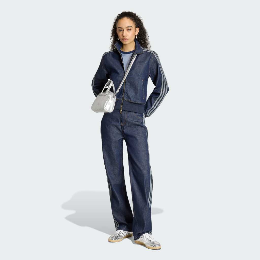 Adidas Track Top Denim Firebird Indigo Denim KQ6491
