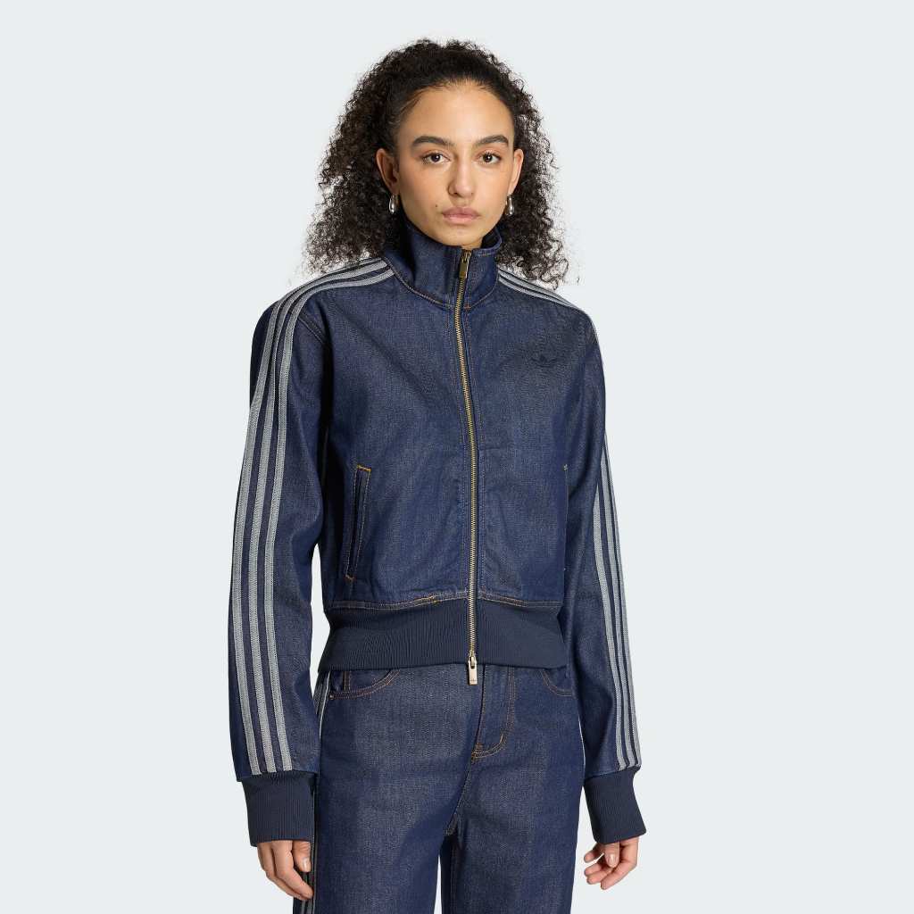 Adidas Track Top Denim Firebird Indigo Denim KQ6491