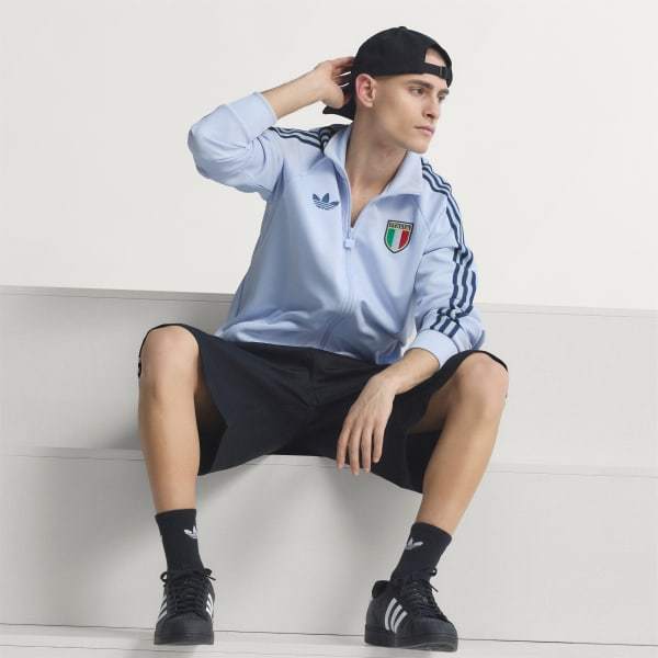 Adidas Track Top Italy World Cup Lucid Blue JY9630