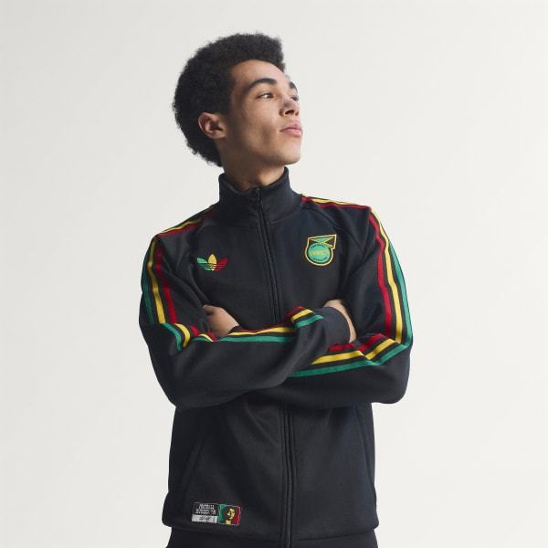 Adidas Track Top Jamaica x Bob Marley Black JY5225