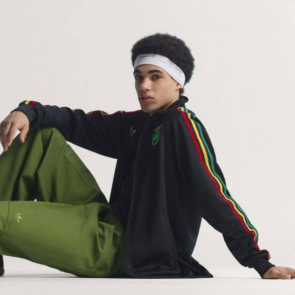 Adidas Track Top Jamaica x Bob Marley Black JY5225