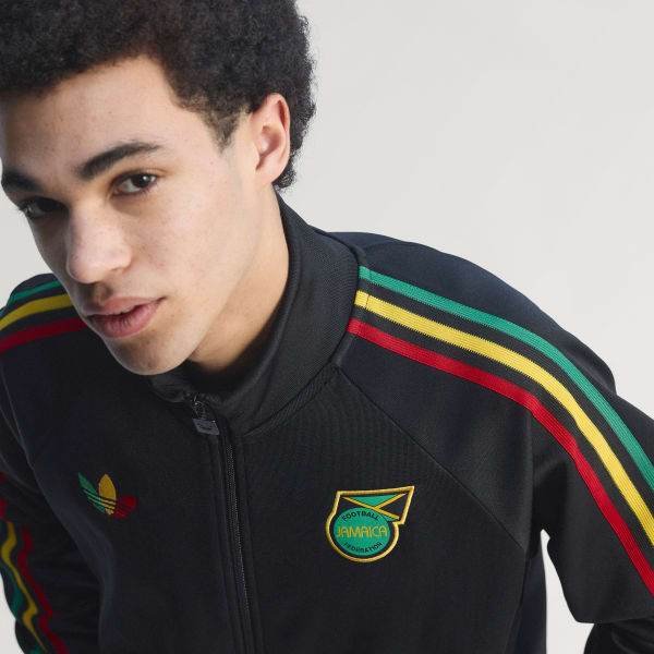 Adidas Track Top Jamaica x Bob Marley Black JY5225