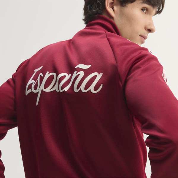 Adidas Track Top Spain World Cup Team Coll Burgundy 2 JZ2254
