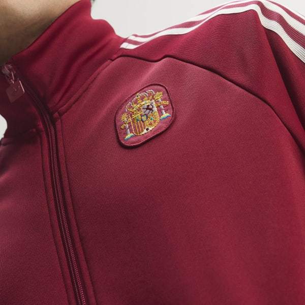 Adidas Track Top Spain World Cup Team Coll Burgundy 2 JZ2254