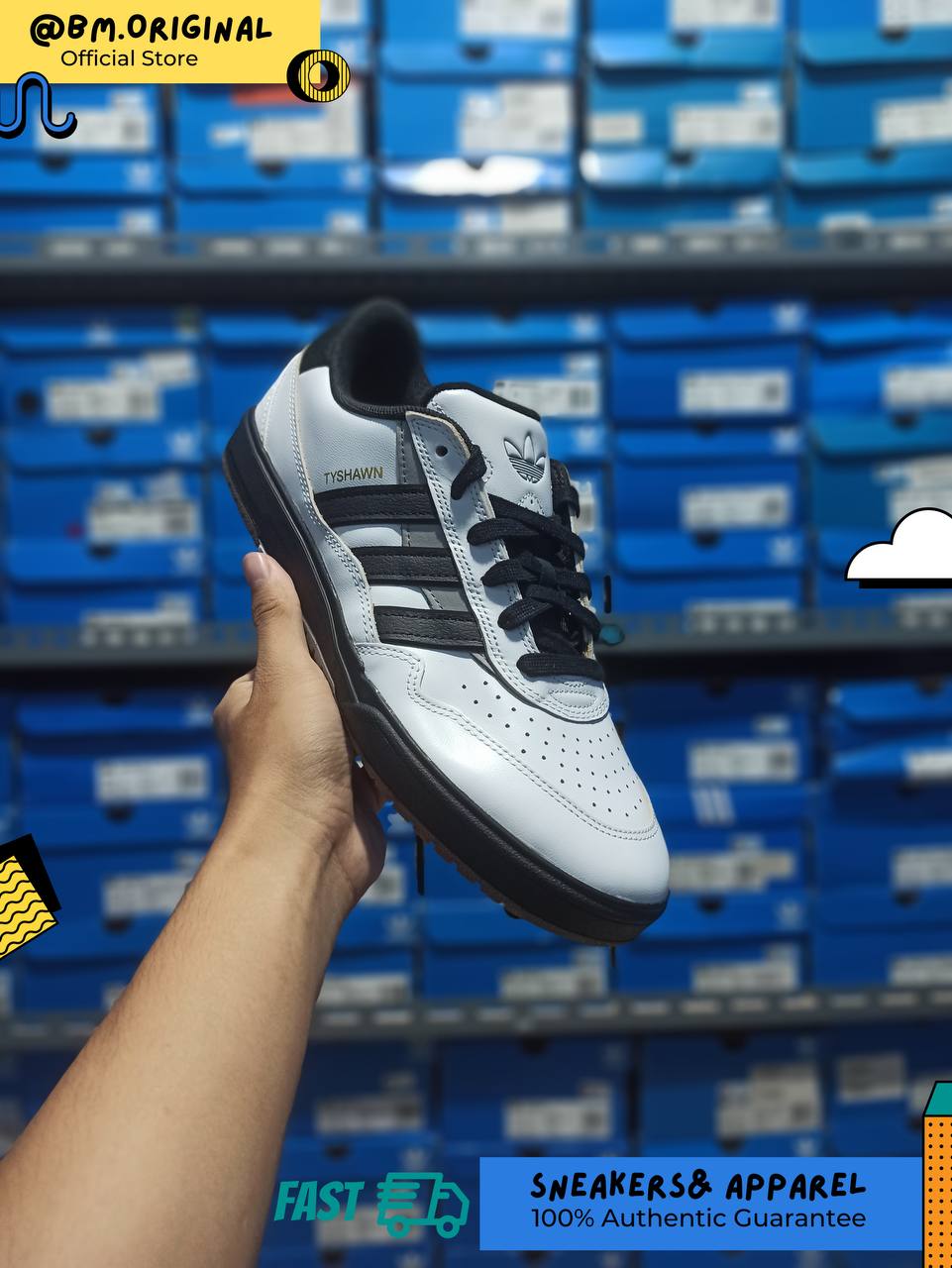 Adidas Tyshawn II Crystal White Core Black Charcoal Solid Grey IF9712